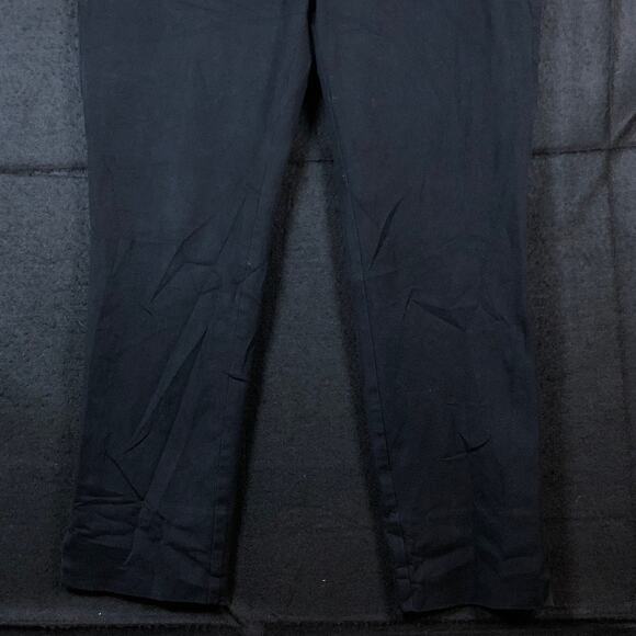 J Jill Womens Pants Black Pull On Mid Rise Ankle Premium Bi-Stretch 8 - Picture 3 of 11